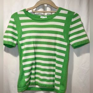 Green Striped Shirt